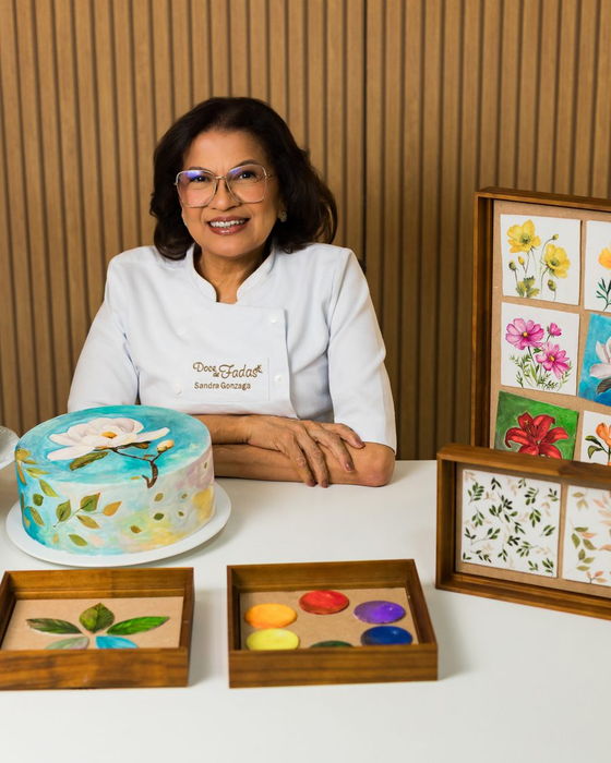 Sandra Gonzaga, confeiteira artística da Doce de Fadas